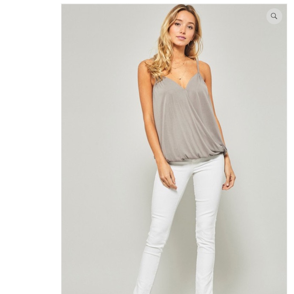NEW Wrapped Sleeveless Cami